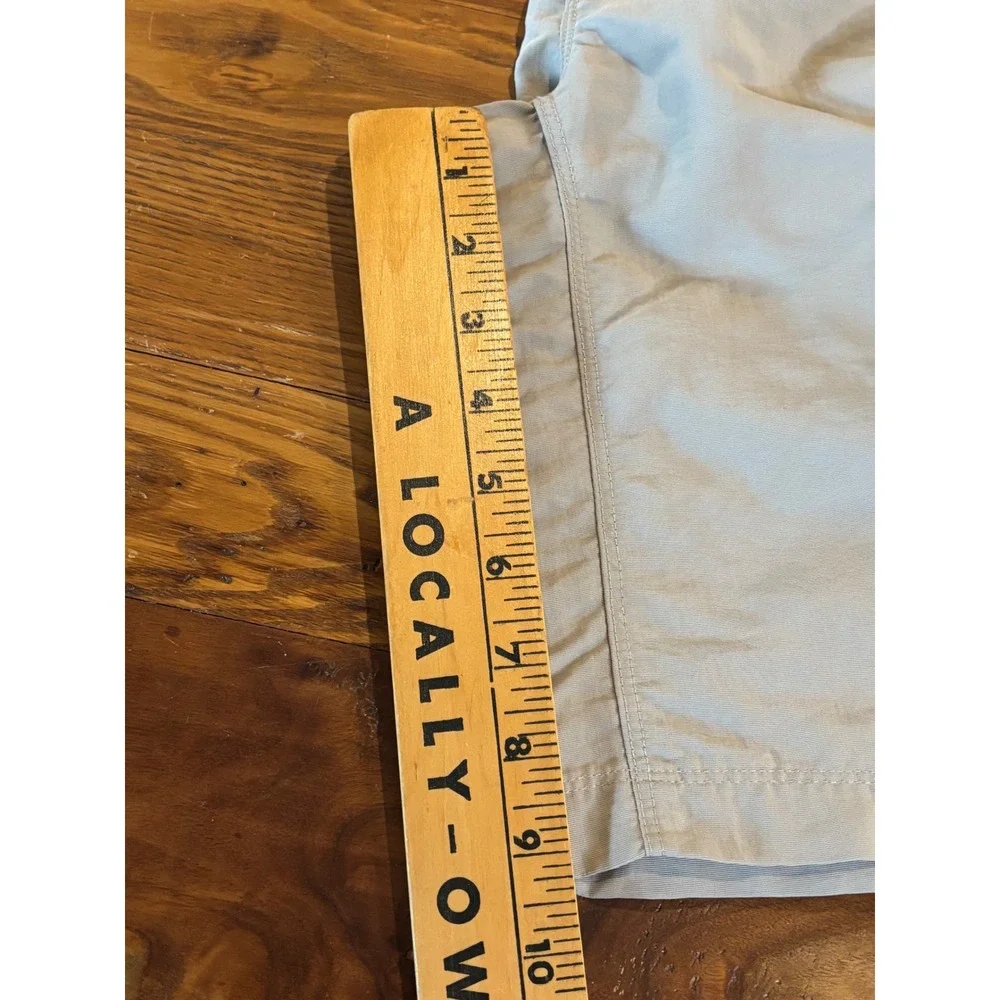 The North Face Mens Horizon Cargo Shorts Tan Khaki Nylon Hiking Outdoor Small